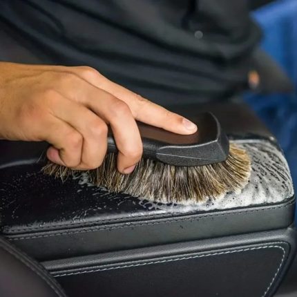horsehair cleaning brush