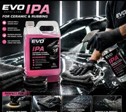 Evo IPA For Panel Wipe To Remove Oils, Waxes, And Residues Before Applying Protective Coatings.